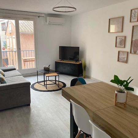 Superbe Appartement Climatise Avec Parking Prive Port Vendres Exterior foto