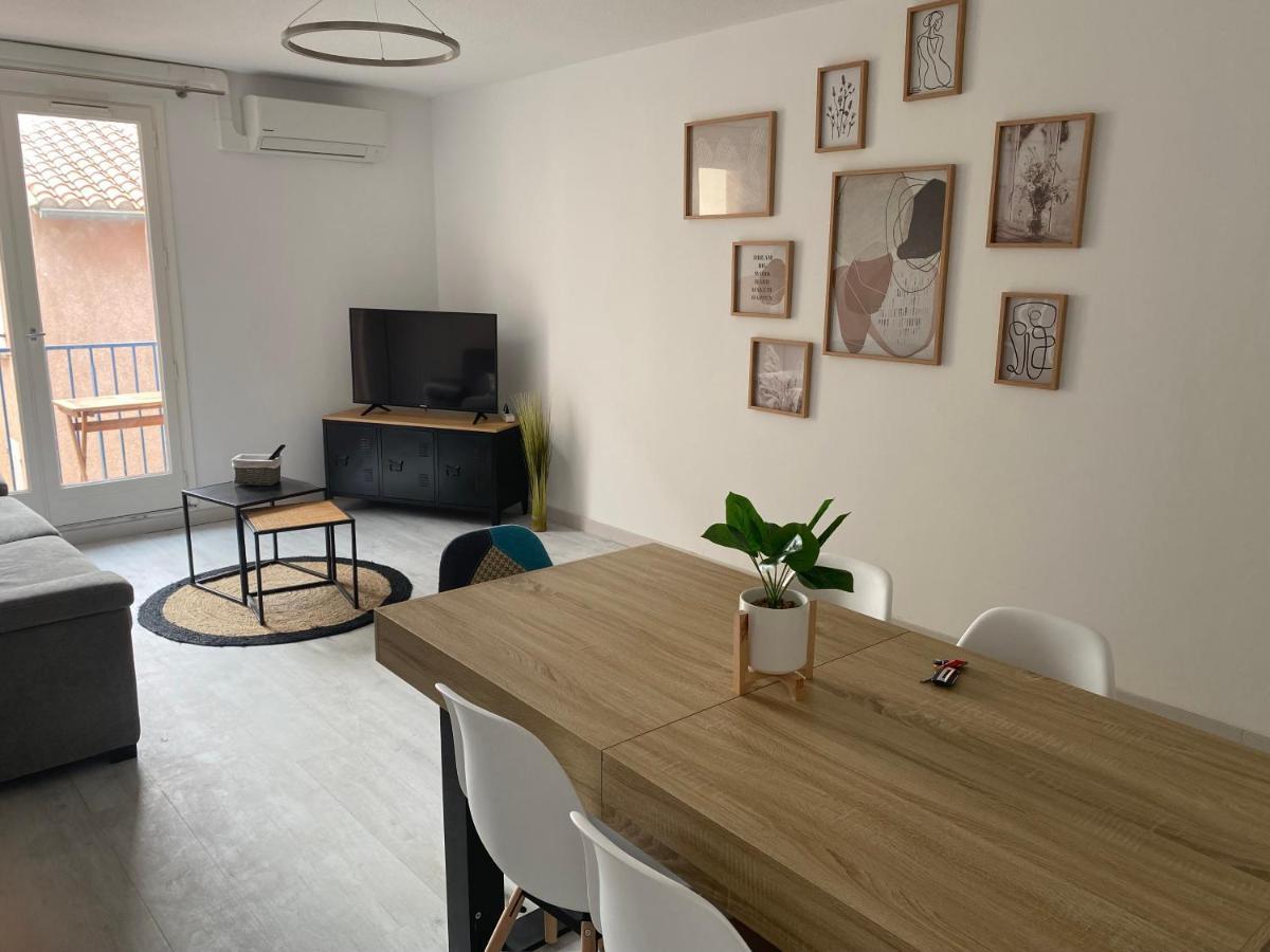 Superbe Appartement Climatise Avec Parking Prive Port Vendres Exterior foto